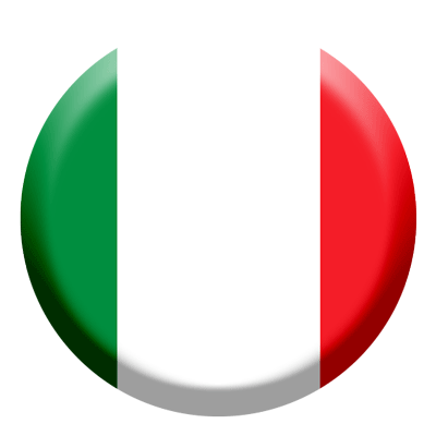 イタリア共和国の国旗-コイン