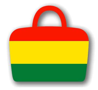 ボリビア多民族国の国旗-バッグ