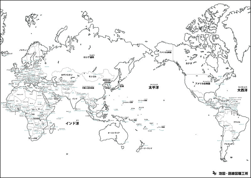 真っ白な日本地図 白地図を活用した勉強法 無料ダウンロード付き 地図 路線図職工所