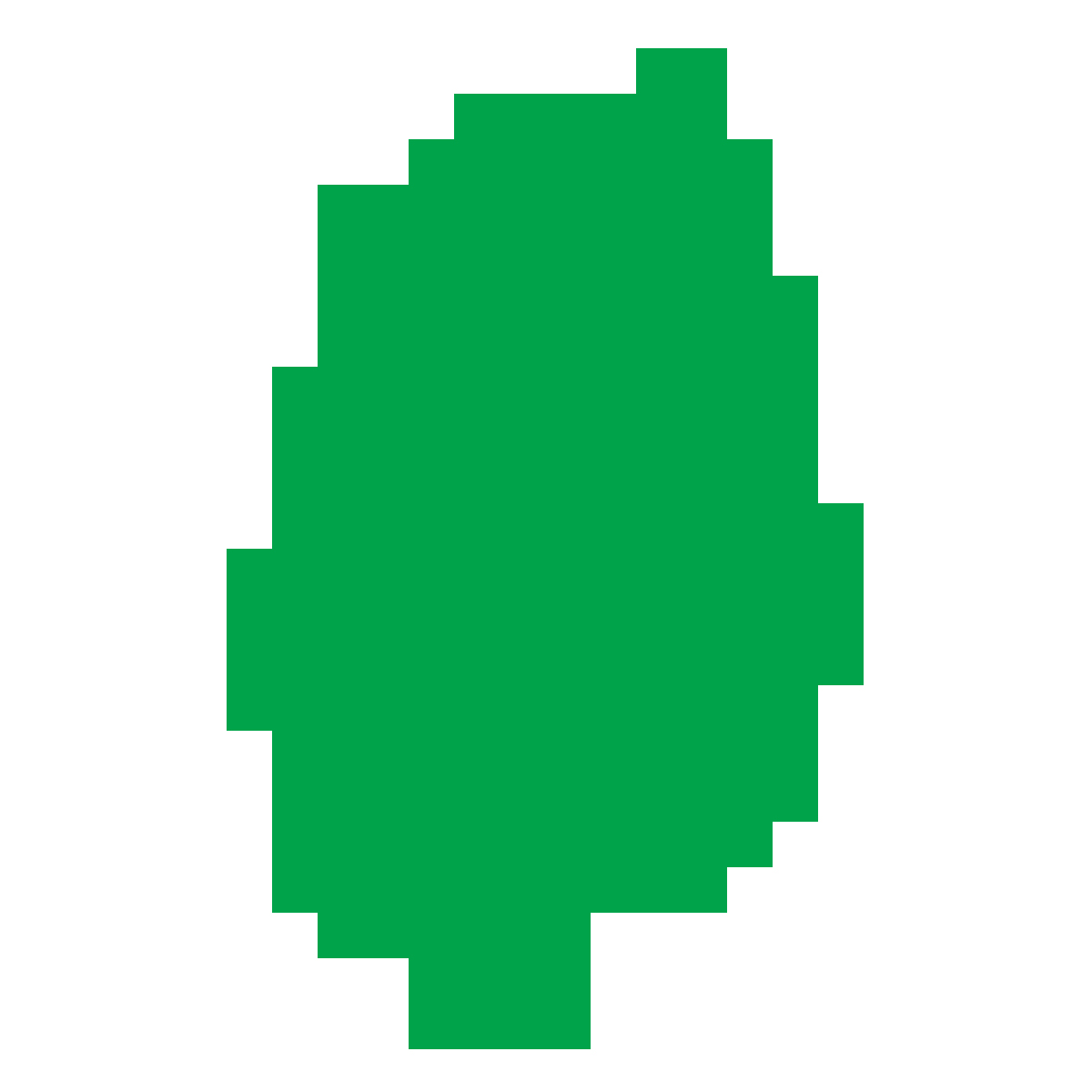 岩手県の無料フリーイラスト|ドット・四角3(緑)