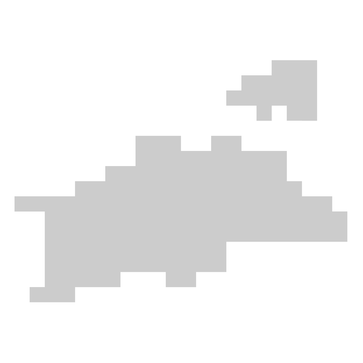 香川県の無料フリーイラスト|ドット・四角3(グレー)