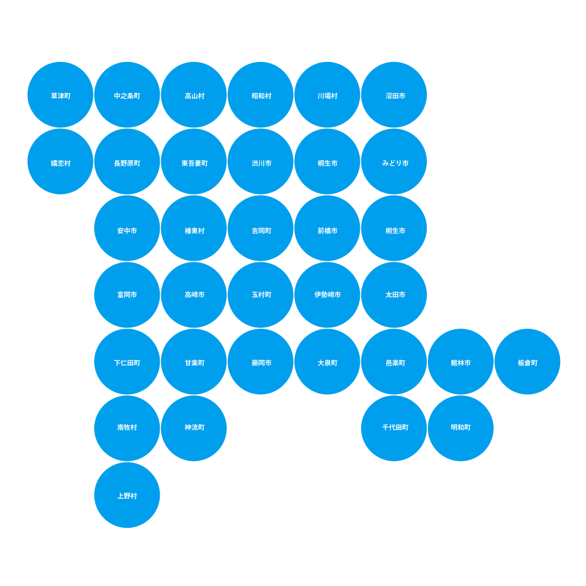 群馬県の無料フリーイラスト｜デフォルメ4(青)