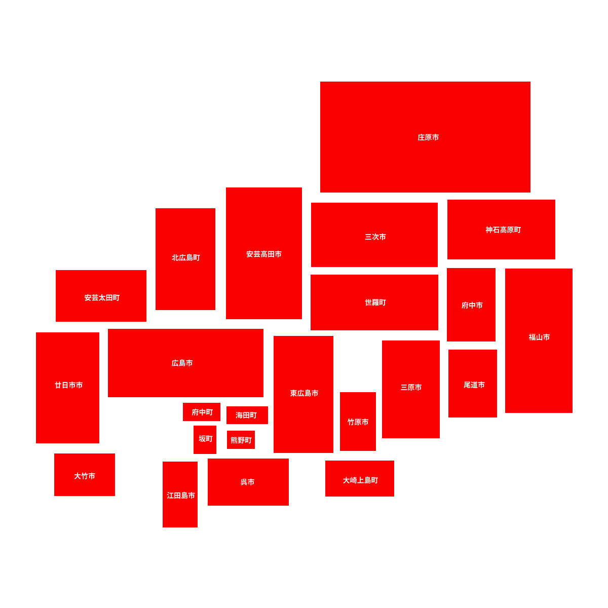 広島県の無料フリーイラスト|デフォルメ7(赤)