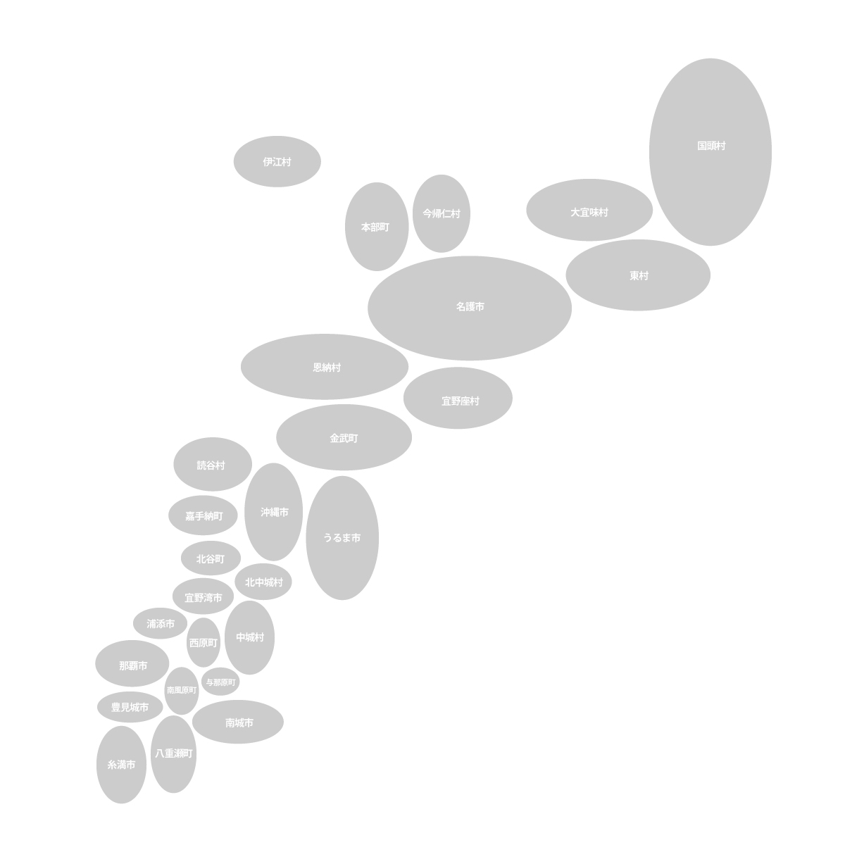 沖縄県の無料フリーイラスト|デフォルメ6(グレー)