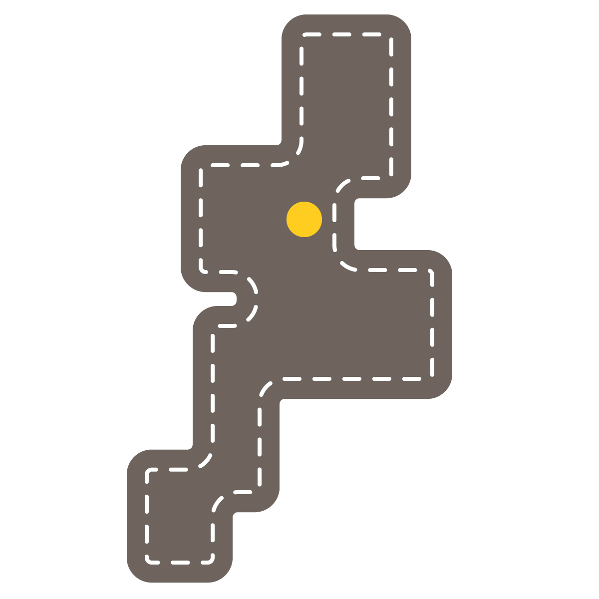 三重県の無料フリーイラスト｜簡易・県庁あり・角丸ステッチ(黒)