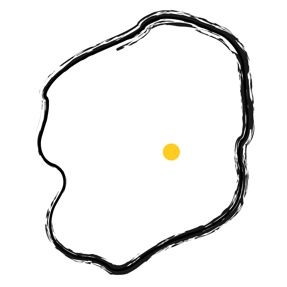 栃木県の無料フリーイラスト|簡易・県庁あり・毛筆(黒)