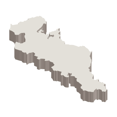 京都府の無料フリーイラスト｜文字なし・立体(白)