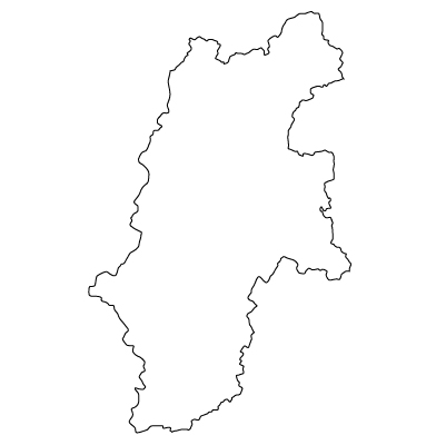 長野県の無料フリーイラスト｜文字なし(白)