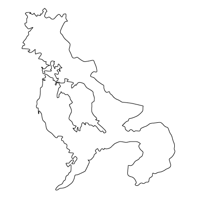 長崎県の無料フリーイラスト｜文字なし(白)