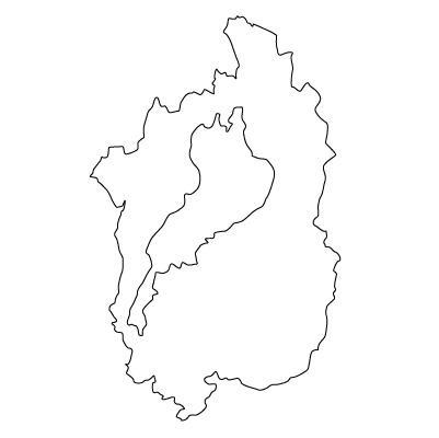 滋賀県の無料フリーイラスト｜文字なし(白)