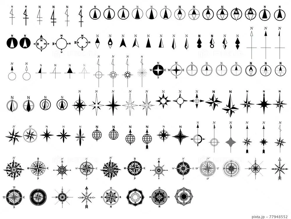 PIXTA その他の地図記号関連イラスト