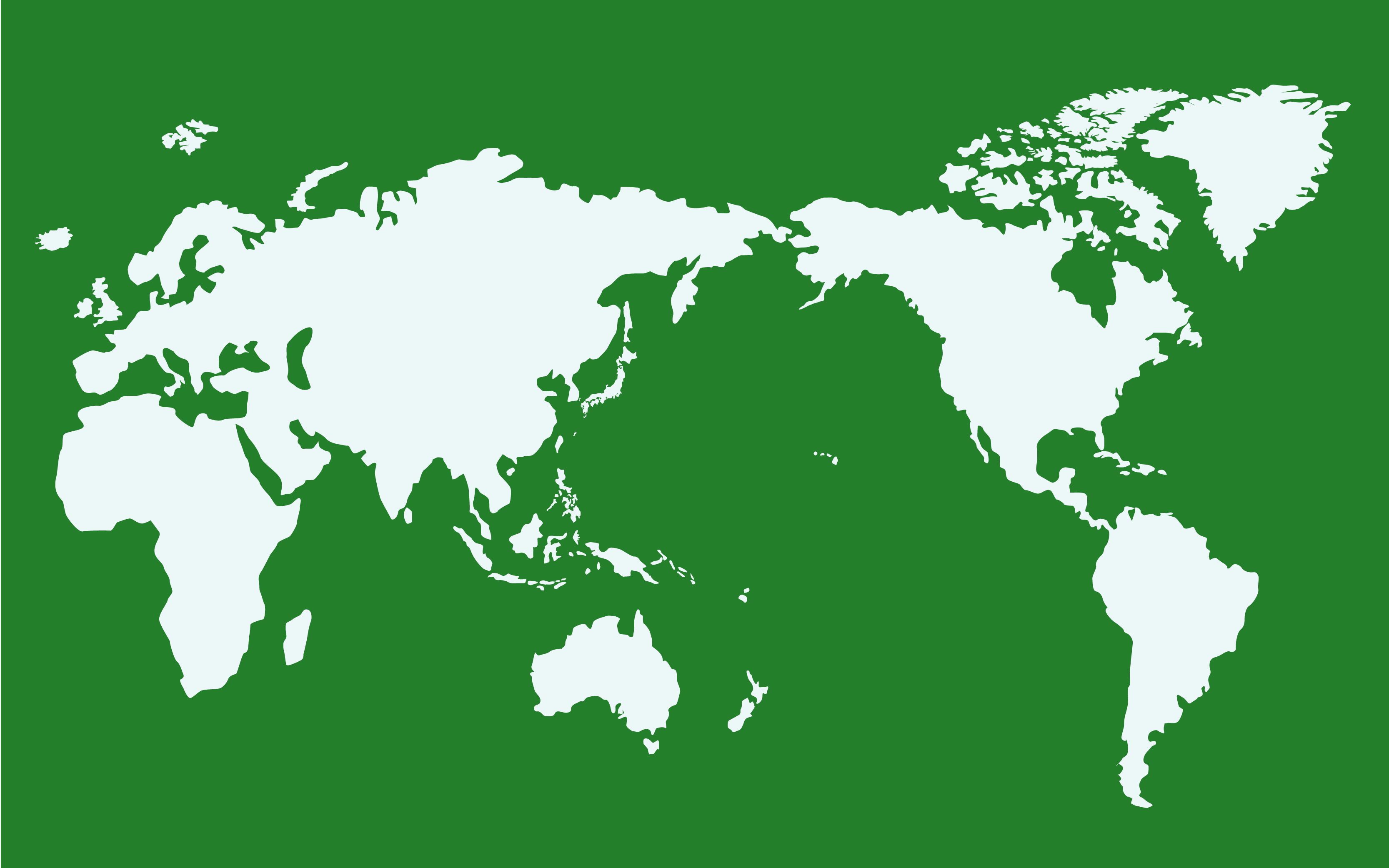 世界地図(全域)無料フリーイラスト｜リアル6