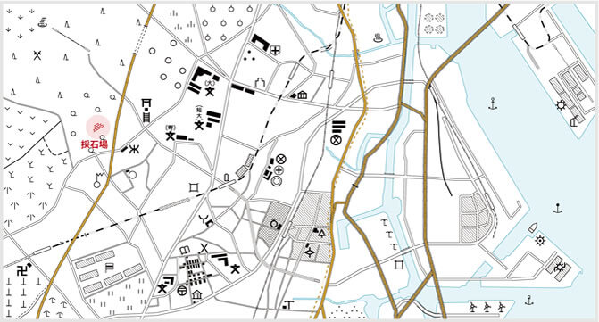 採石場