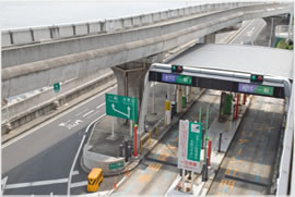 有料道路と料金所