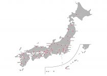 日本地図の無料イラスト素材集 都道府県名 県庁所在地あり 日本地図の無料イラスト素材集 都道府県名 県庁所在地あり