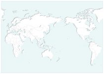 世界地図 全体図 イラストを無料ダウンロード