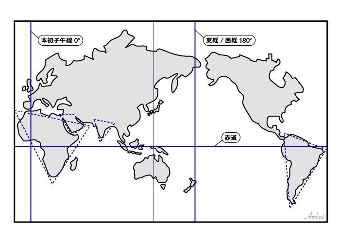 世界地図の簡単な書き方と暗記方法 受験で覚えるべき40か国