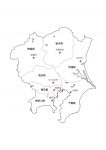 関東地方1都6県の地図イラストを無料ダウンロード 関東地方1都6県の地図イラストを無料ダウンロード