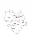 近畿地方2府4県の地図イラストを無料ダウンロード 近畿地方2府4県の地図イラストを無料ダウンロード