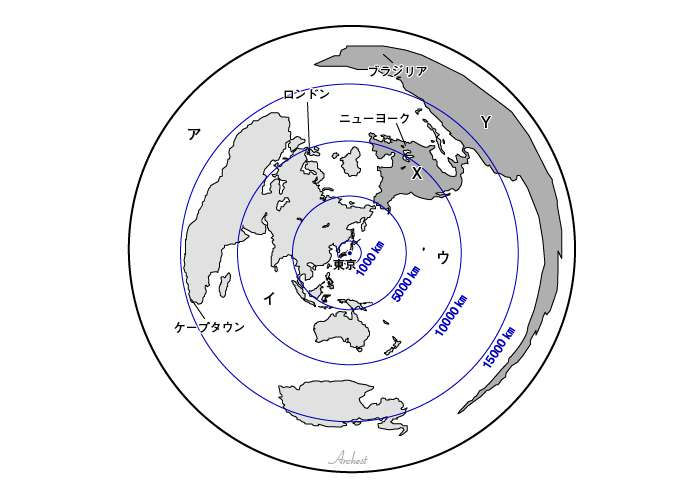 世界地図の図法　中学受験地理