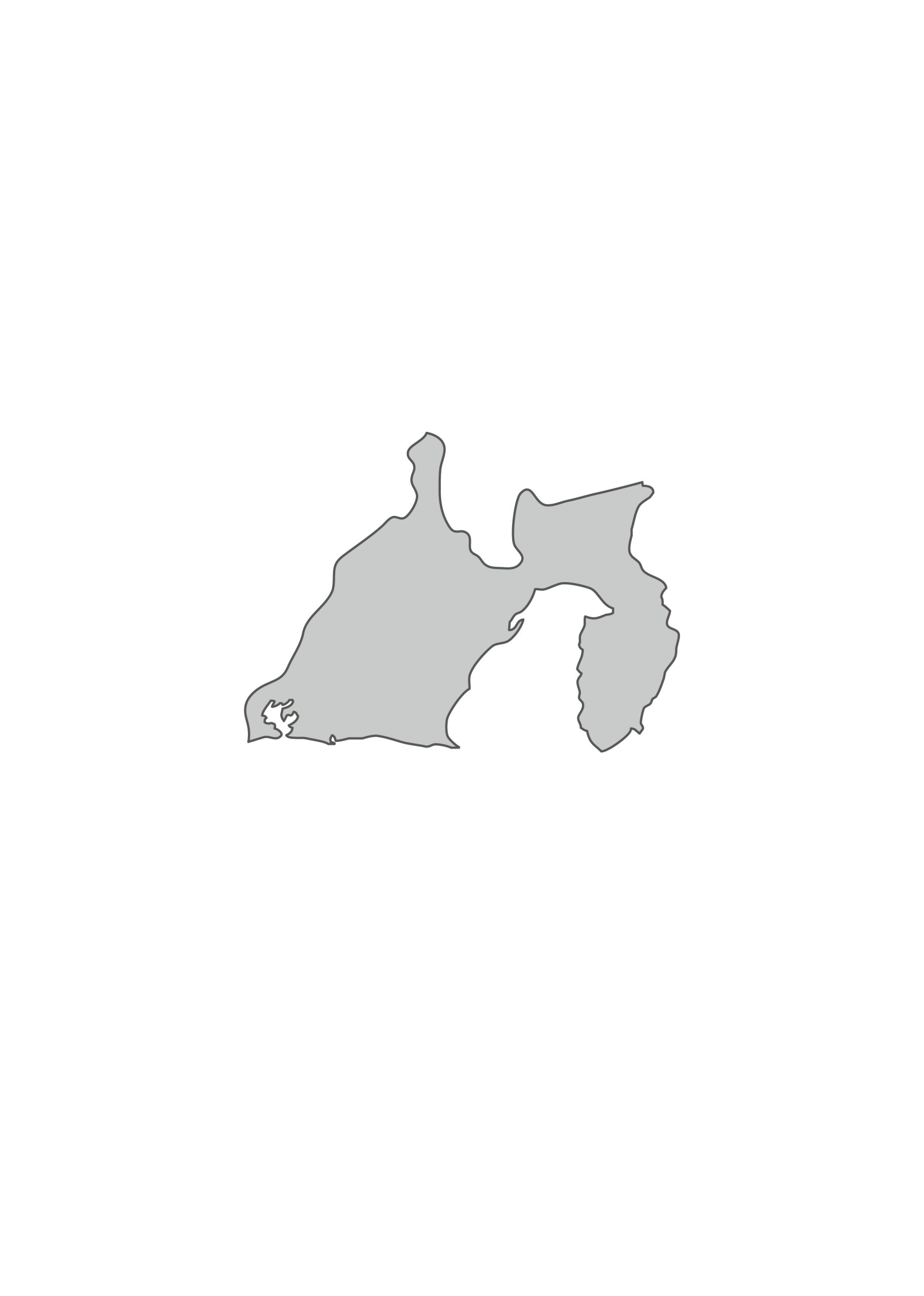 静岡県無料フリーイラスト 文字なし グレー 静岡県無料フリーイラスト 文字なし グレー