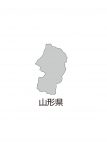 山形県の地図イラスト フリー素材 を無料ダウンロード