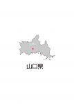 山口県の地図イラスト フリー素材 を無料ダウンロード
