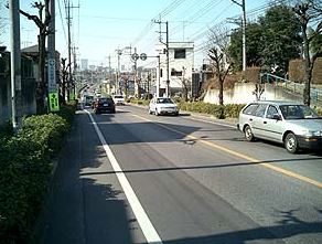 地図記号 2車線道路