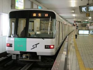 地図記号 地下鉄および地下式鉄道