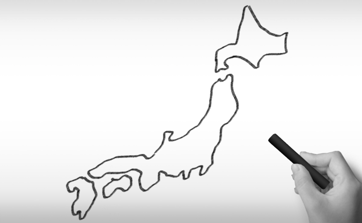 白地図フリーイラスト 沖縄県 都道府県名 県庁所在地あり