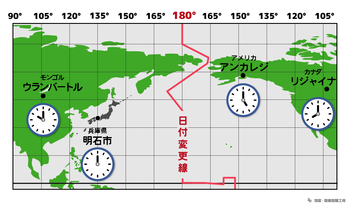 日本 と グアム 時差