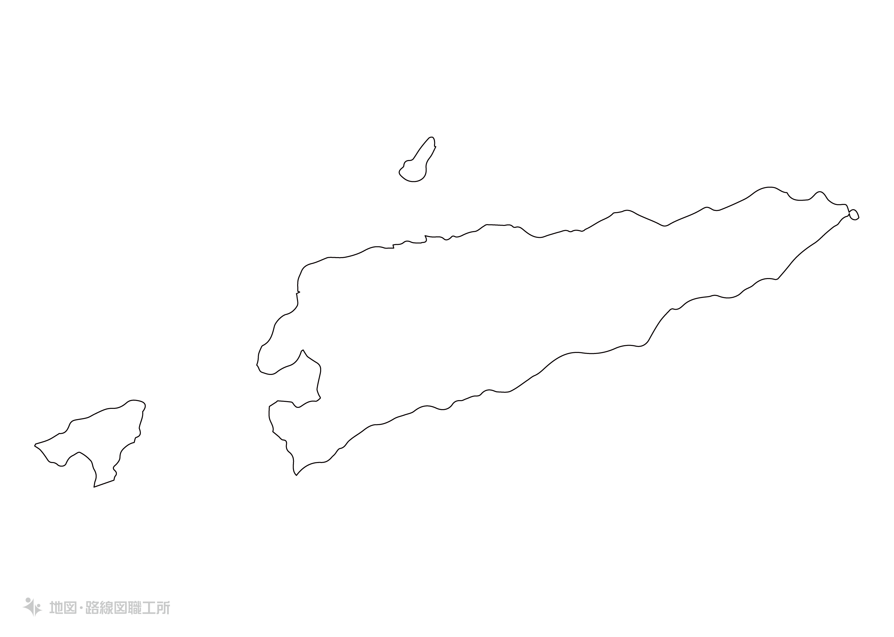 世界の白地図 東ティモール民主共和国 the-democratic-republic-of-timor-leste map