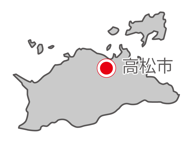 香川県の地図イラスト フリー素材 を無料ダウンロード