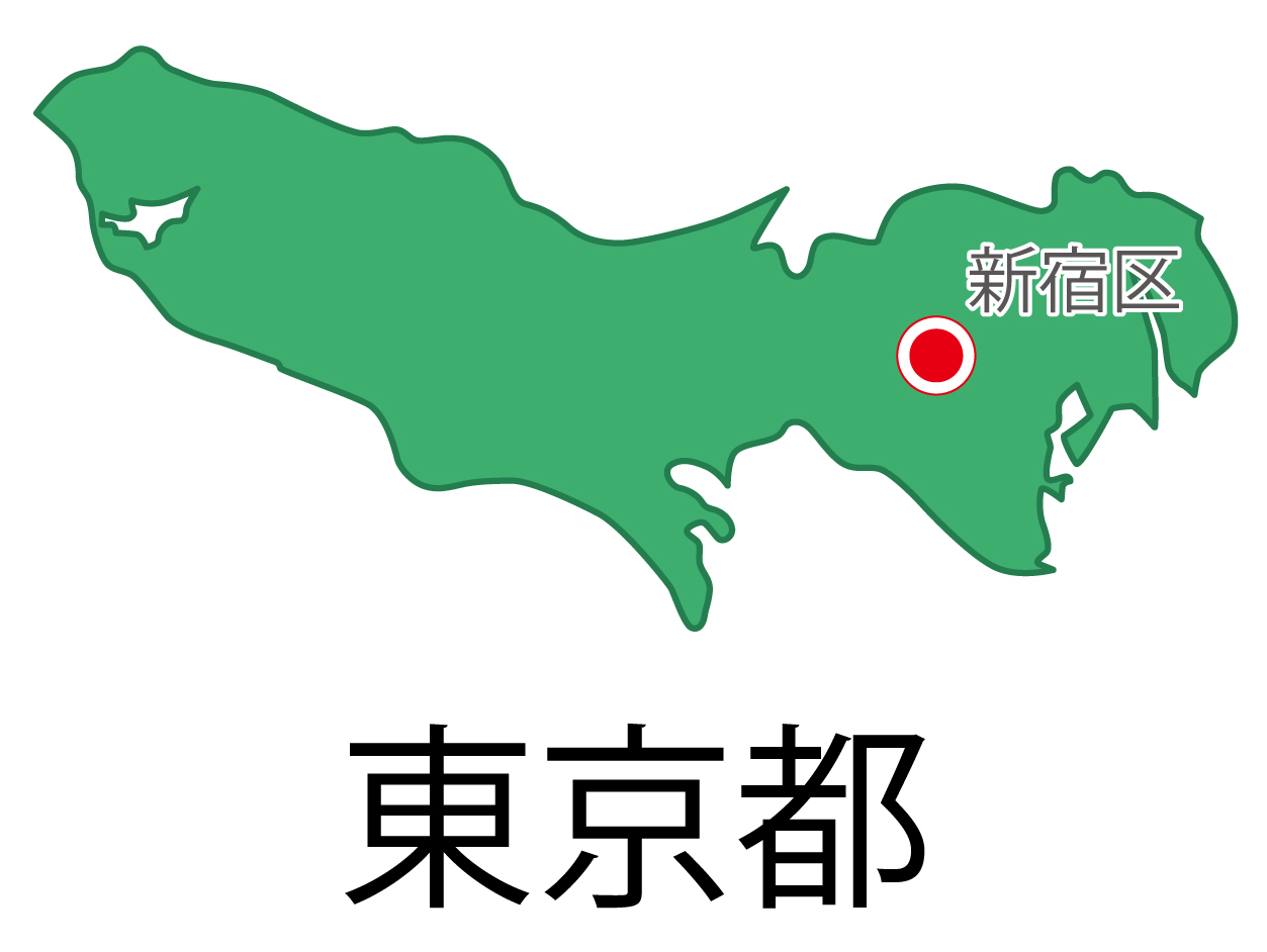 東京都の地図イラスト フリー素材 を無料ダウンロード