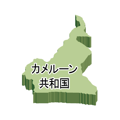 漢字・立体(緑)
