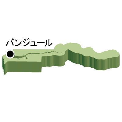 首都名・立体(緑)