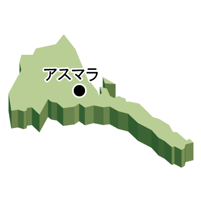 首都名・立体(緑)