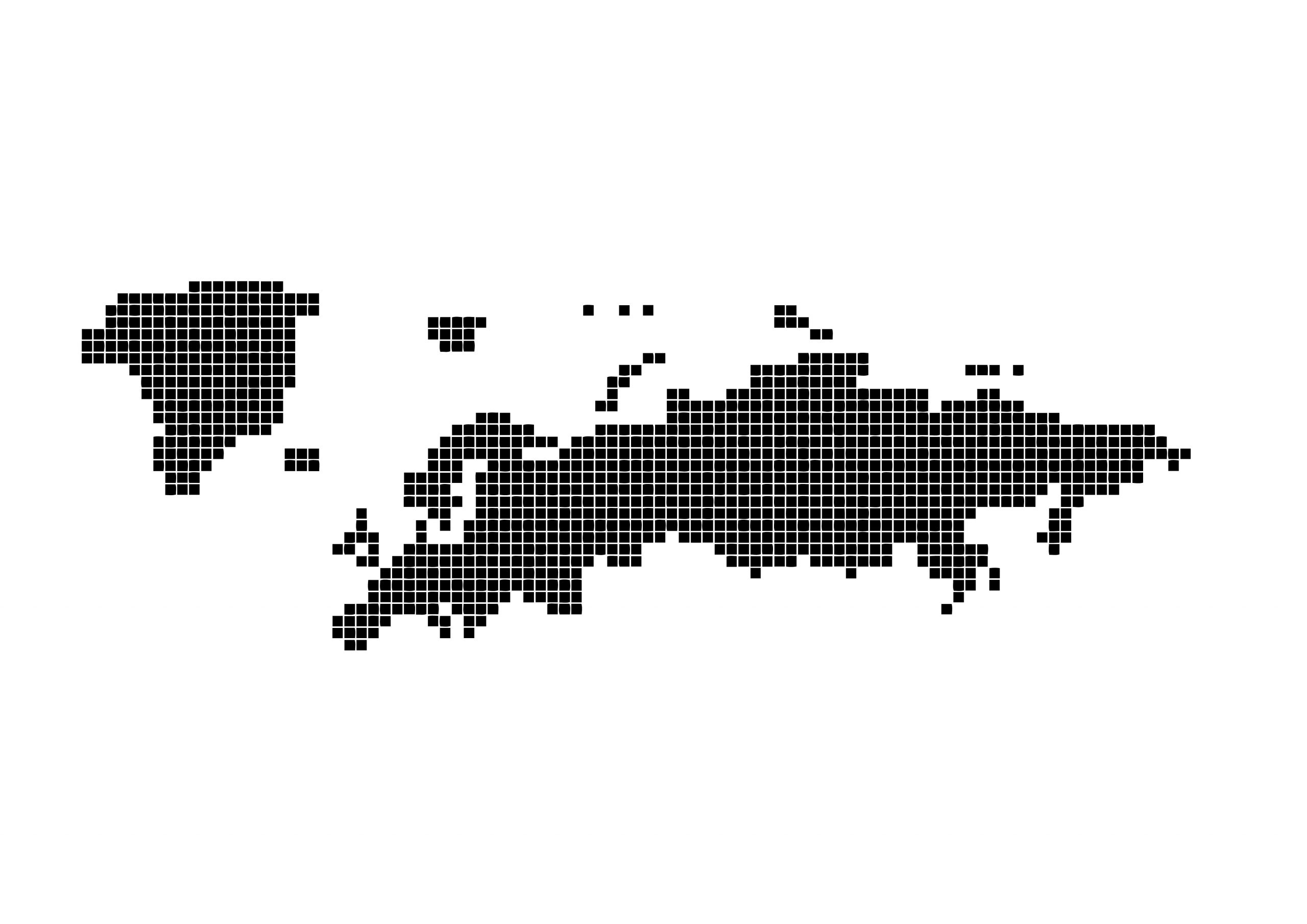 四角ドット(黒)