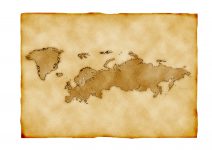 世界地域イラスト・ヨーロッパ・旧マップ