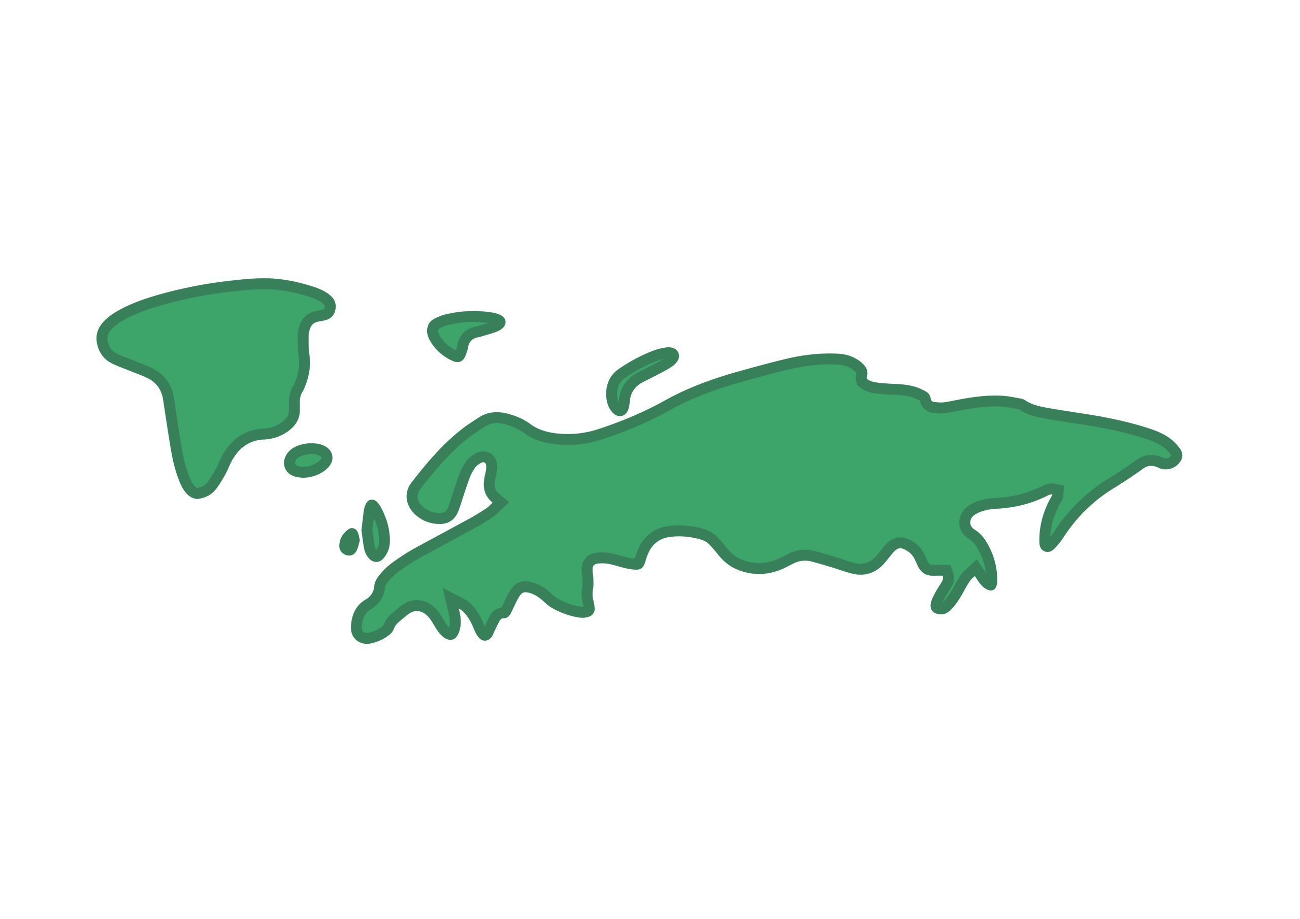 簡易太線(緑)