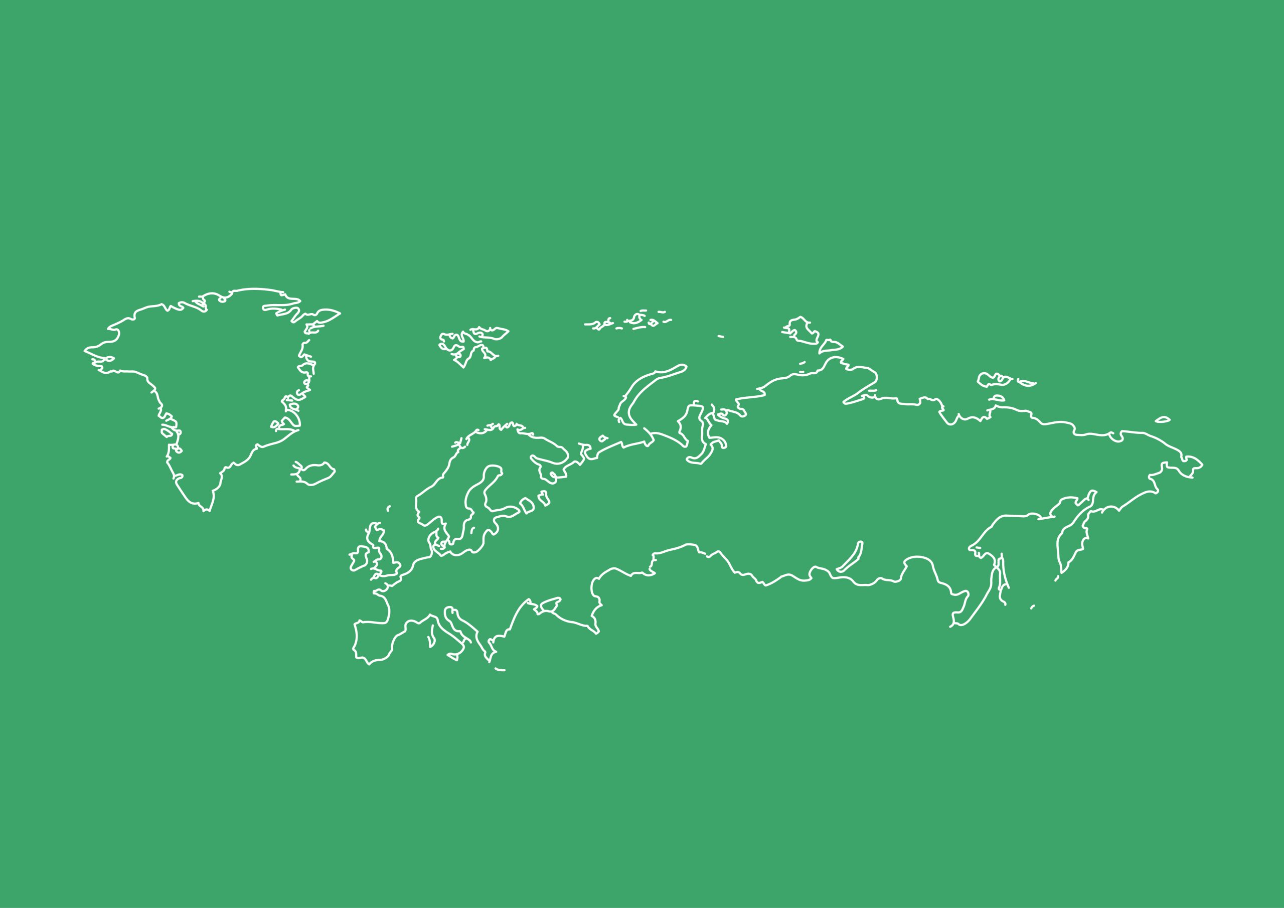 線画(緑)