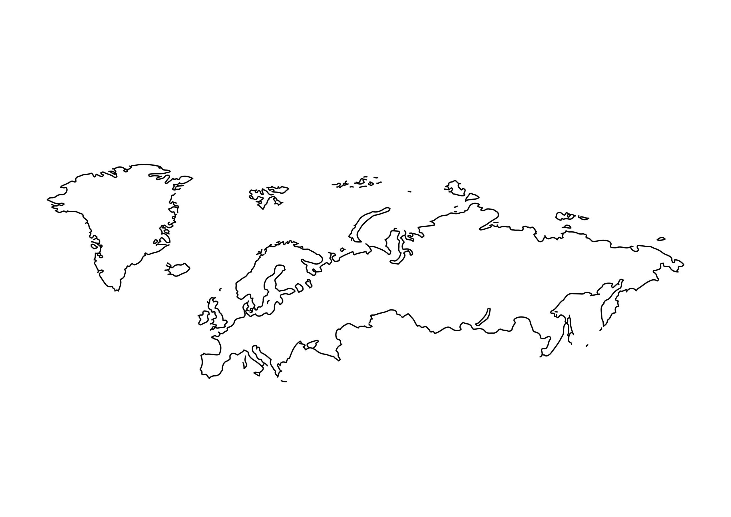 線画(白)
