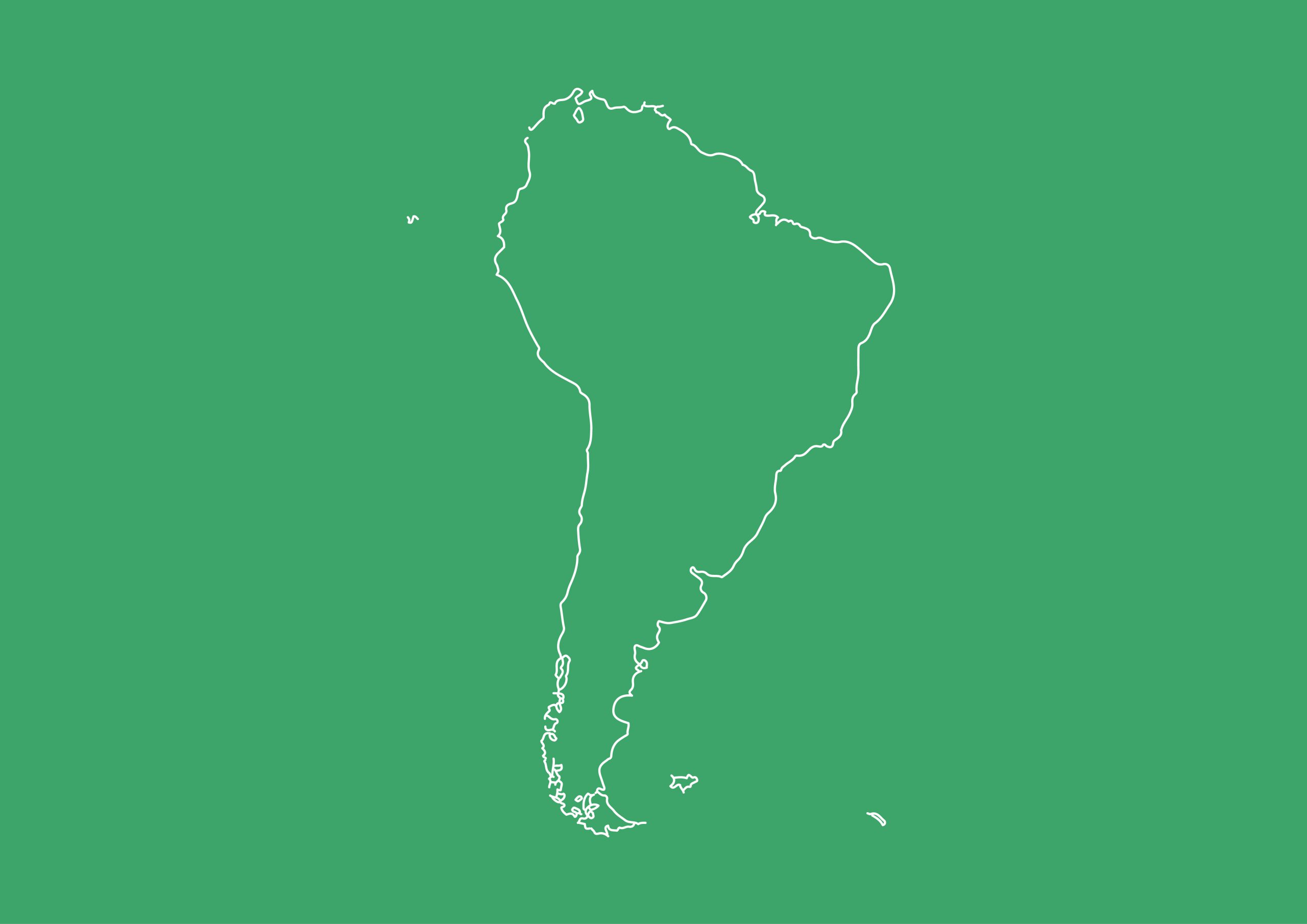 線画(緑)