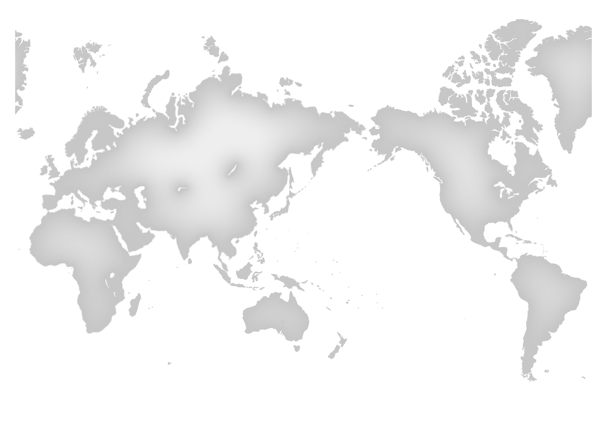 世界地図 全域 イラストを無料ダウンロード