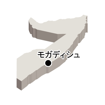 首都名・立体(白)