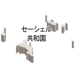 漢字・立体(白)