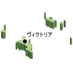 首都名・立体(緑)