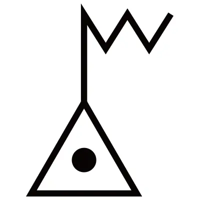 電子基準点の地図記号