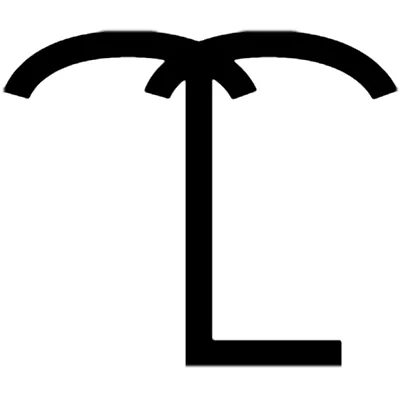 ヤシ科樹林の地図記号