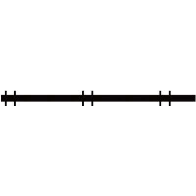 JR線以外（複線）の地図記号